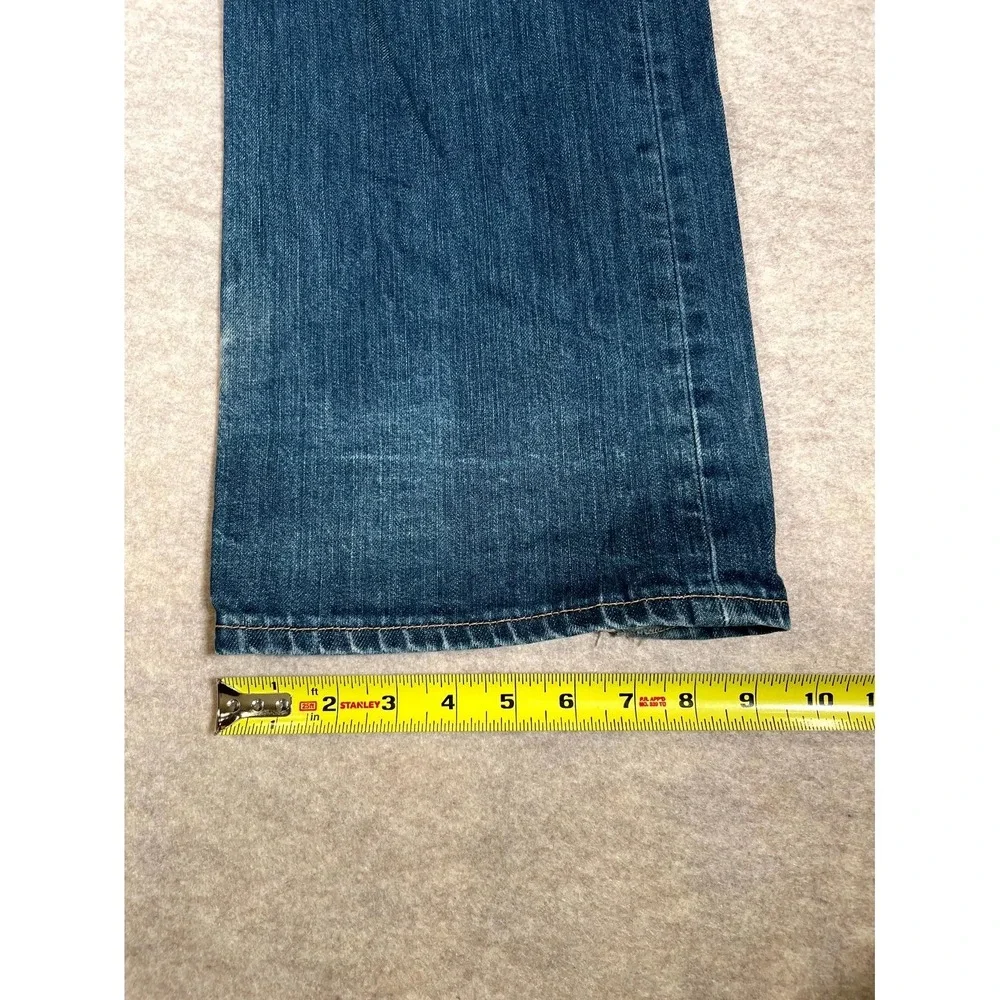 Levis 501 Original Fit Jeans Mens 38x34 Blue Denim‎ Mid Rise Cotton Medium Wash